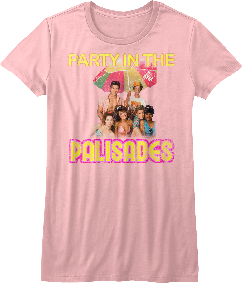 Ladies Party In The Palisades Saved By Bell Shirt
