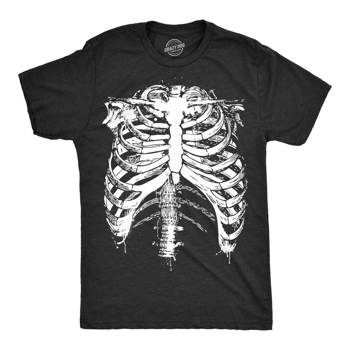 Splattered Rib Cage Men's T Shirt product image 1