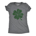 Buffalo Plaid Shamrock Women's T Shirt product image 1
