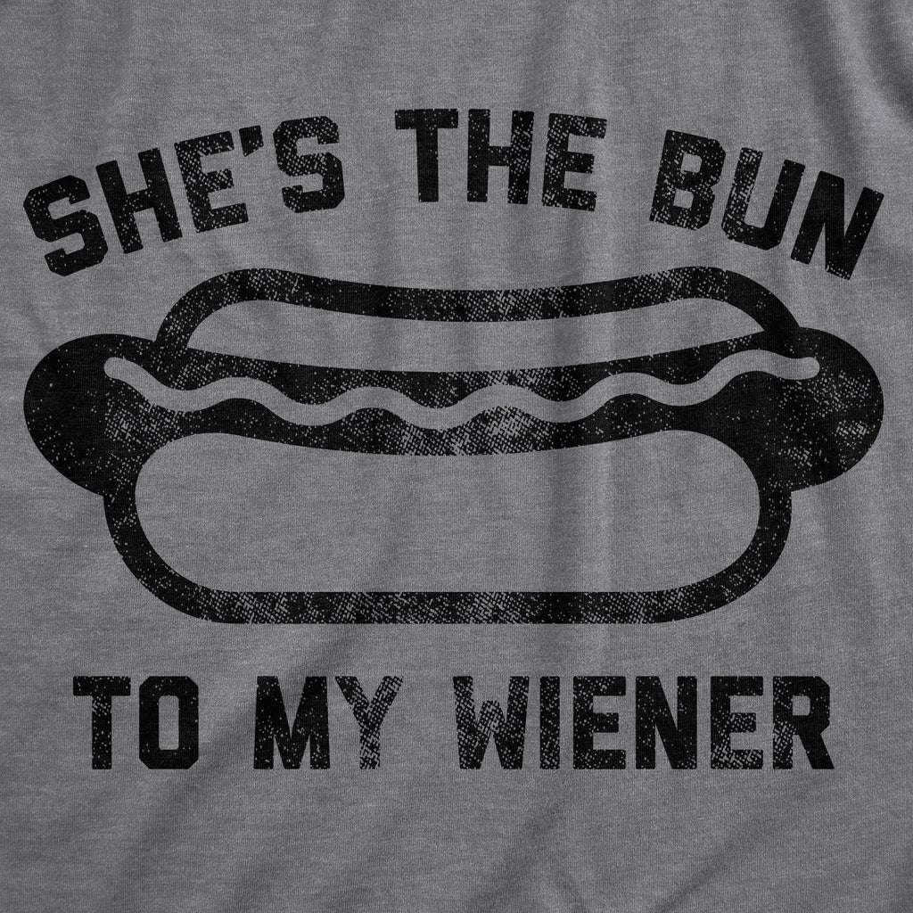 She's The Bun To My Wiener Men's T Shirt product image 3