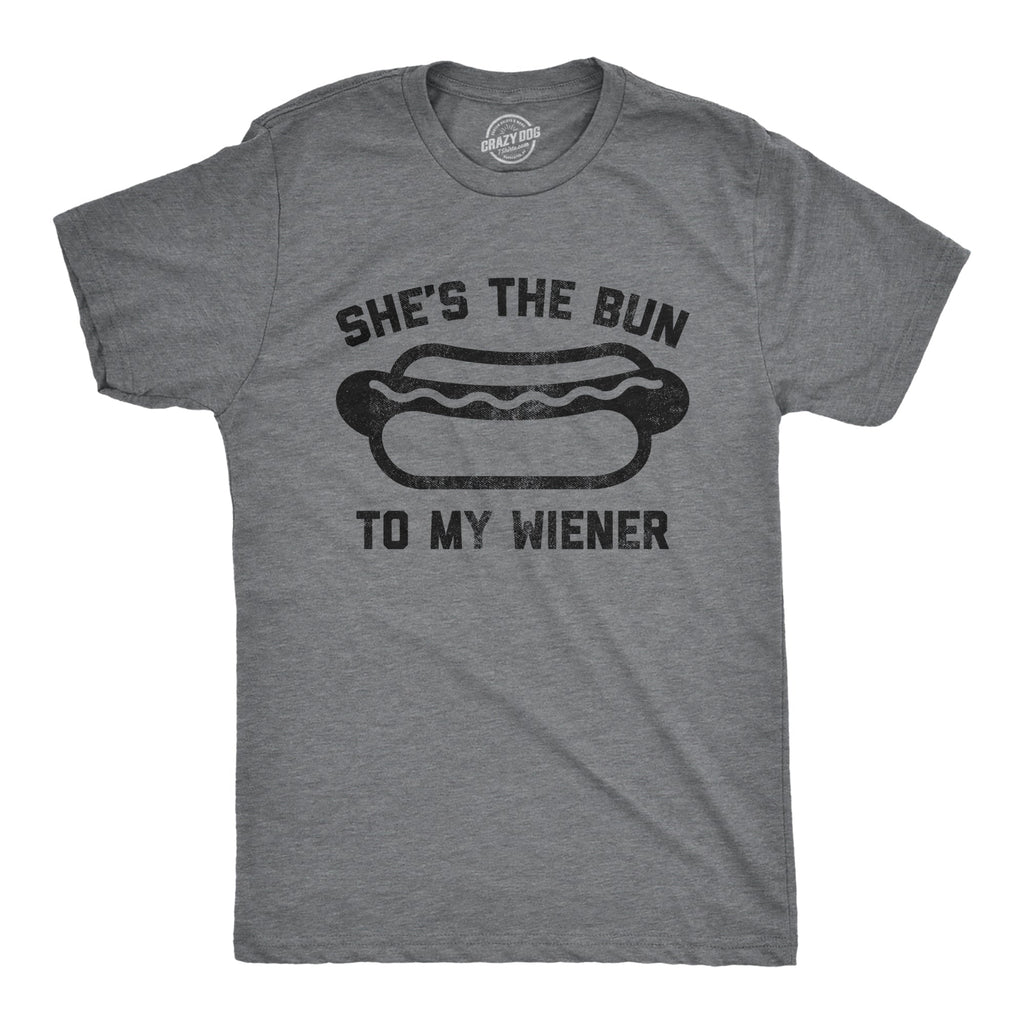 She's The Bun To My Wiener Men's T Shirt product image 1