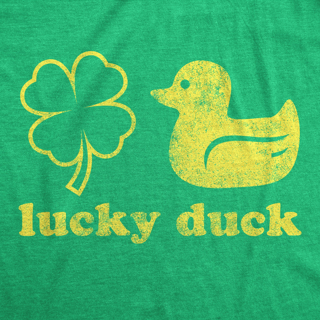 Lucky Duck Clover Women's T Shirt product image 3