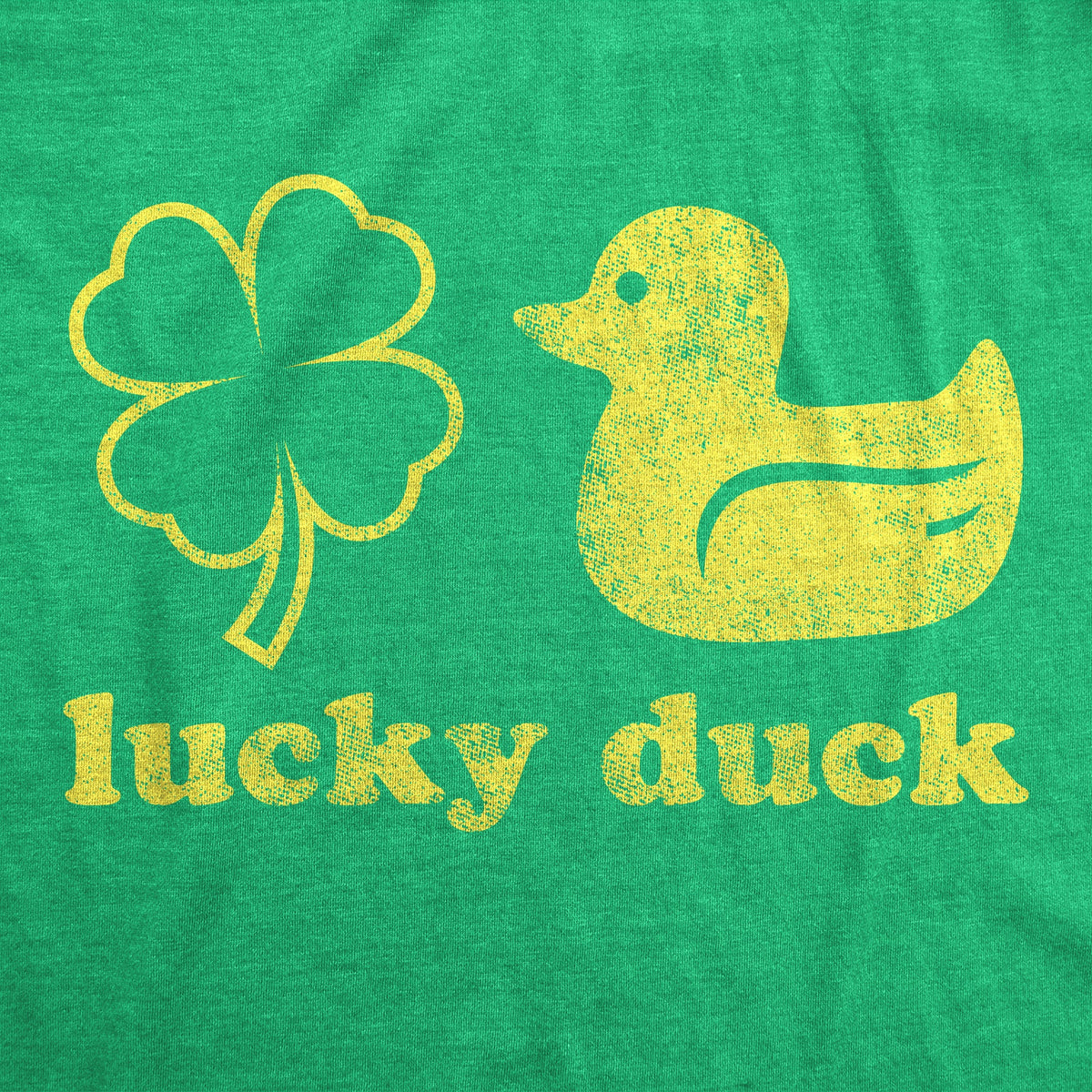 Lucky Duck Clover Women's T Shirt product image 3