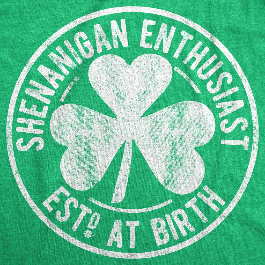 Shenanigan Enthusiast Est. At Birth Women's T Shirt product image 3