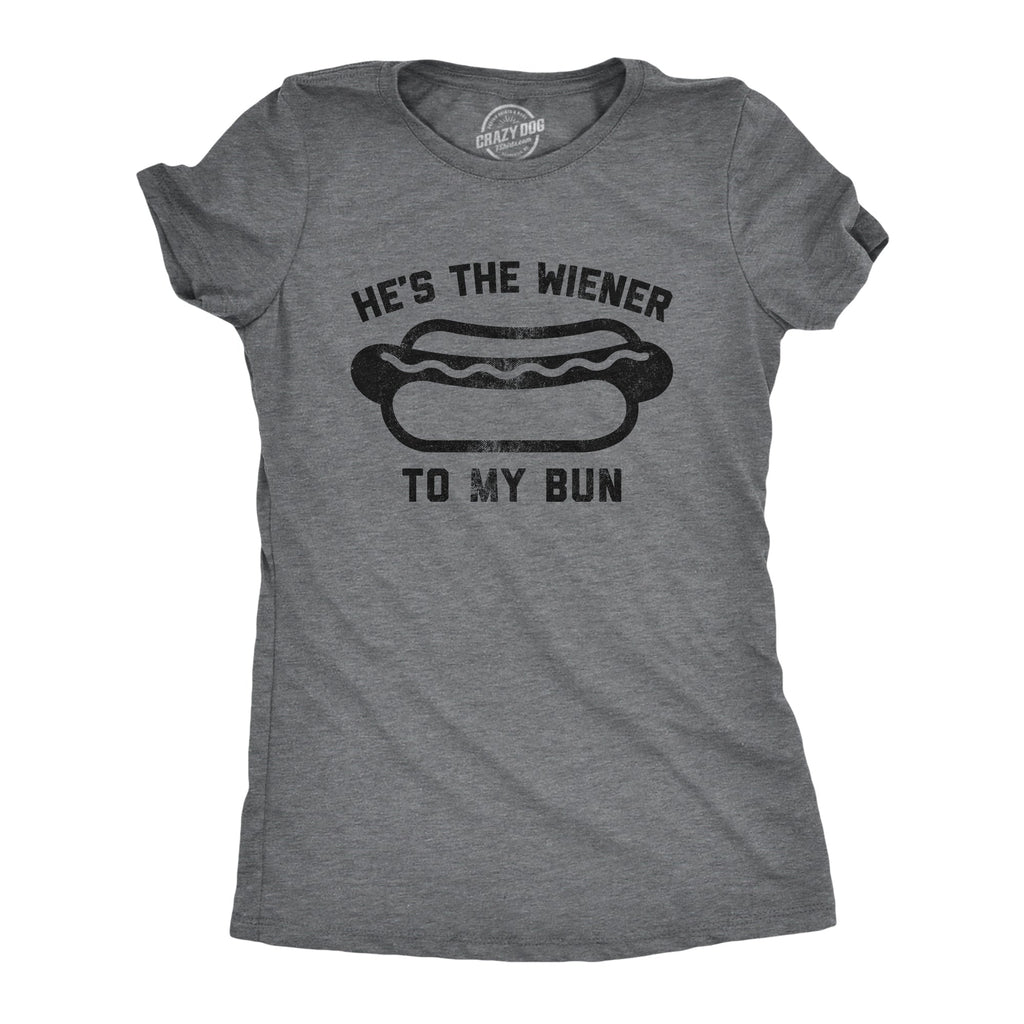 He's The Wiener To My Bun Women's T Shirt product image 1