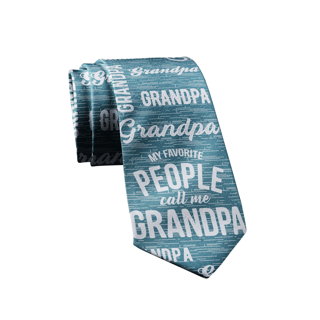 My Favorite People Call Me Grandpa Tie