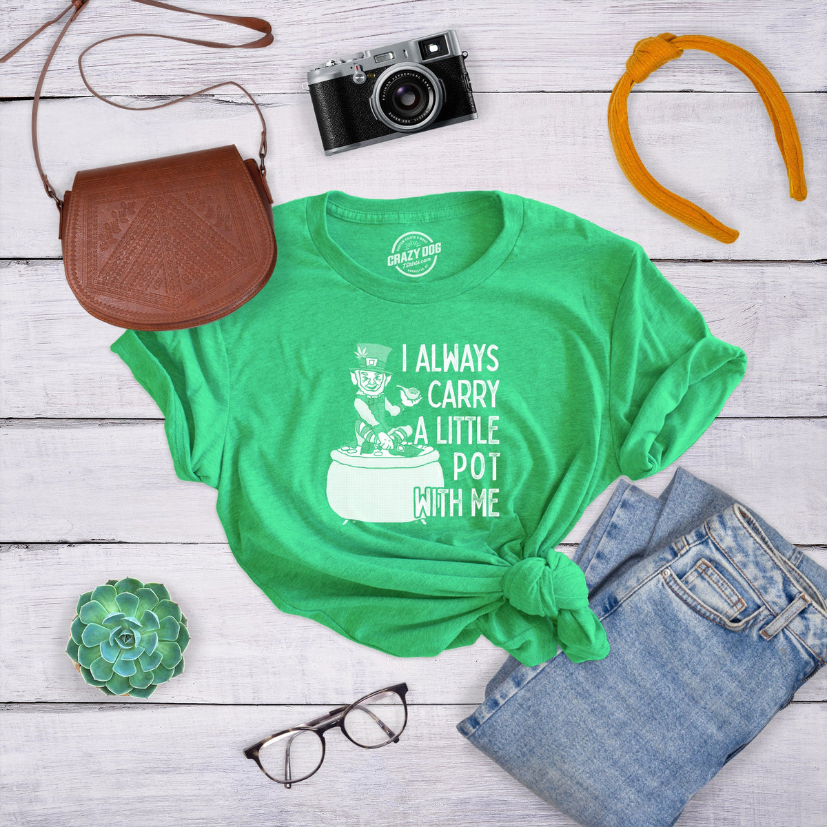 I Always Carry A Little Pot With Me Women's T Shirt product image 2