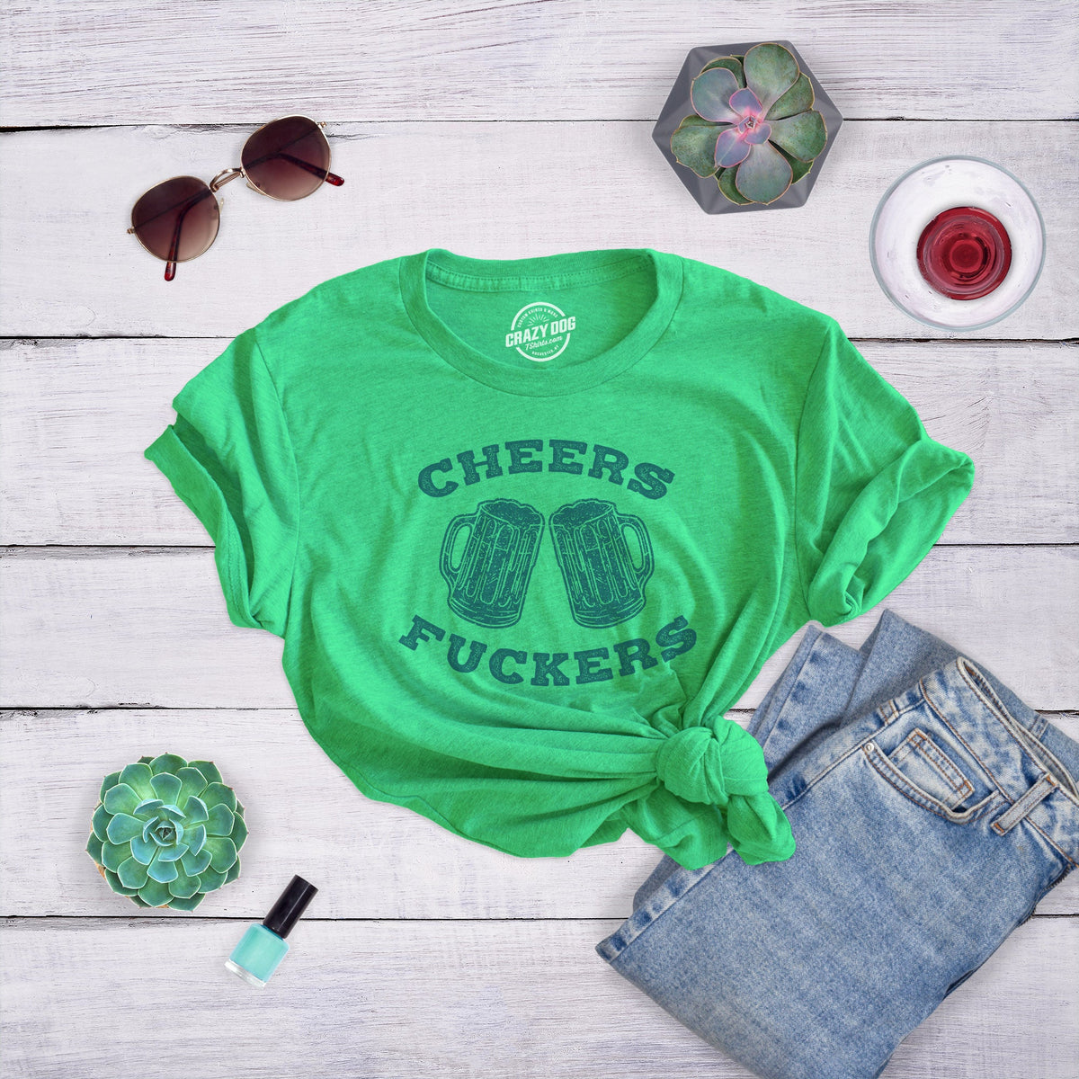 Cheers Fuckers Women's T Shirt product image 2