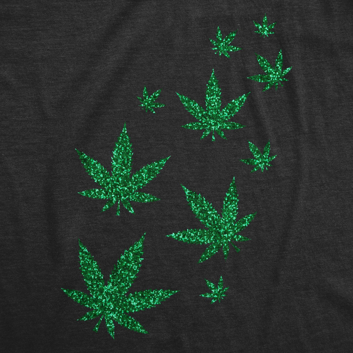 Glitter Pot Leaves Women's T Shirt product image 2