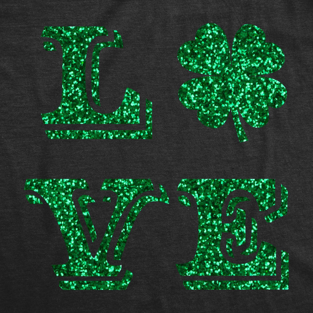 Love Clover Glitter Women's T Shirt product image 3