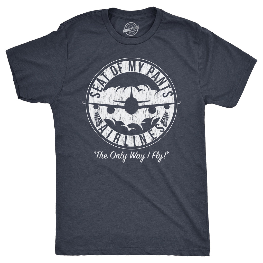 Seat Of My Pants Airlines Men's T Shirt product image 1
