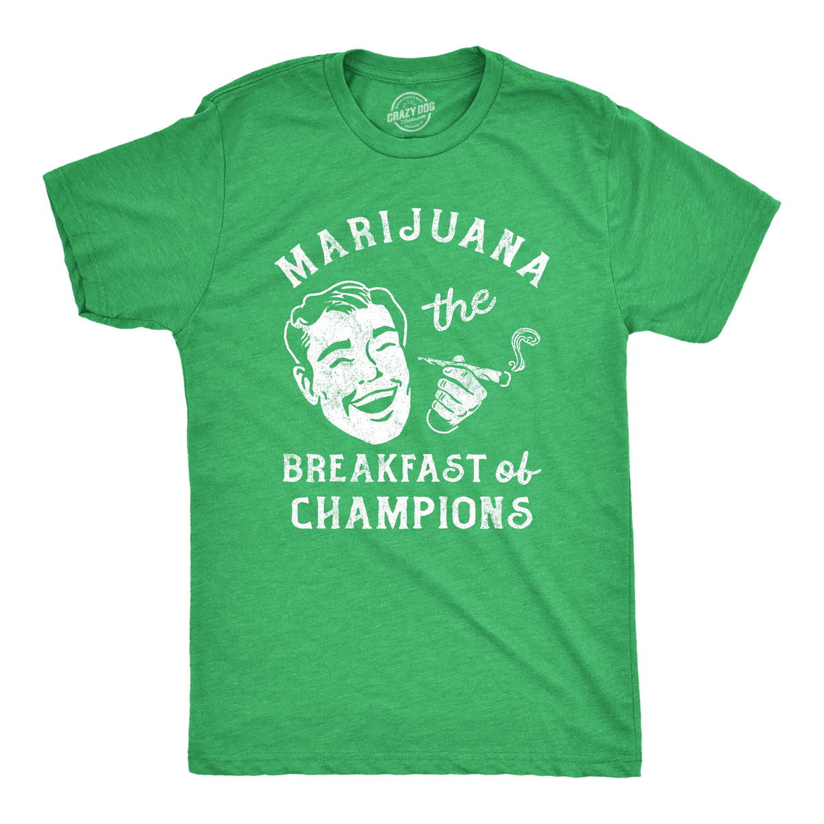 Marijuana The Breakfast Of Champions Men's T Shirt product image 1