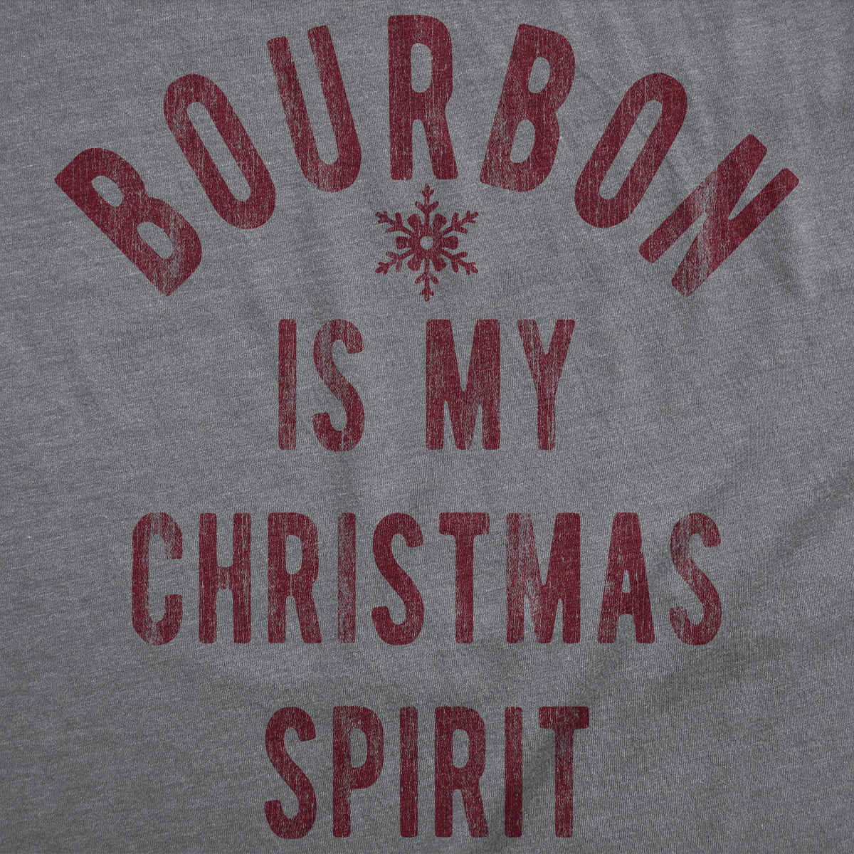 Bourbon Is My Christmas Spirit Men's T Shirt product image 2