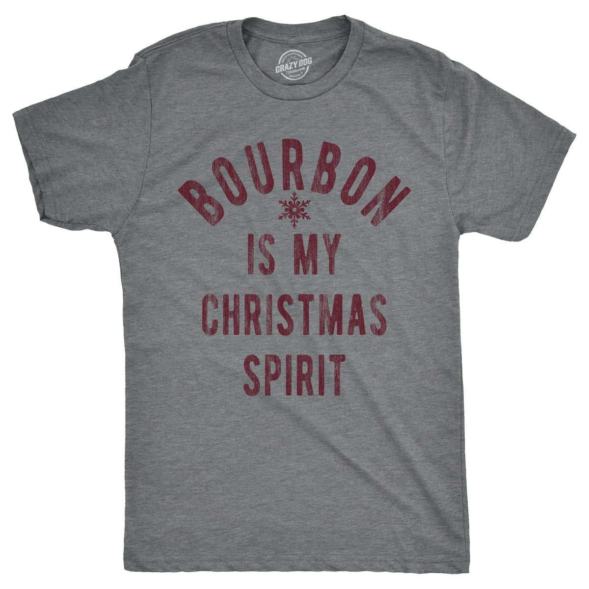 Bourbon Is My Christmas Spirit Men's T Shirt product image 1