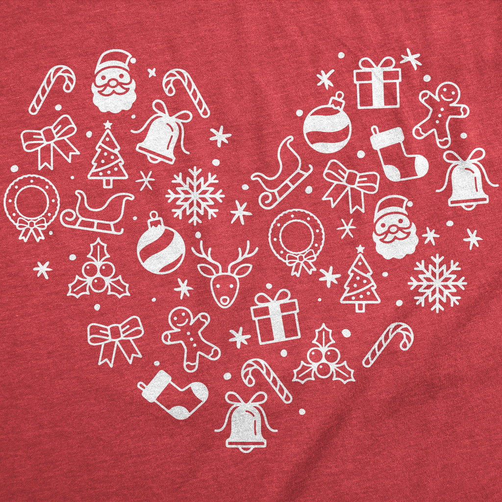 Christmas Heart Women's T Shirt product image 2