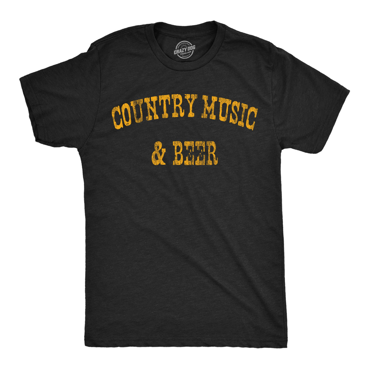 Country Music And Beer Men's T Shirt product image 1