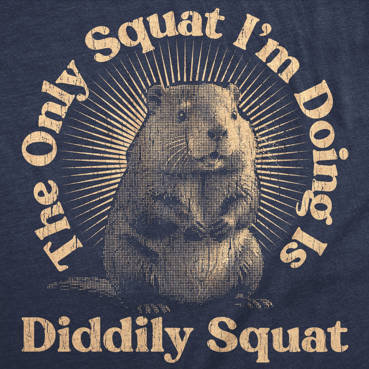 The Only Squat Im Doing Is Diddly Men's T Shirt product image 2