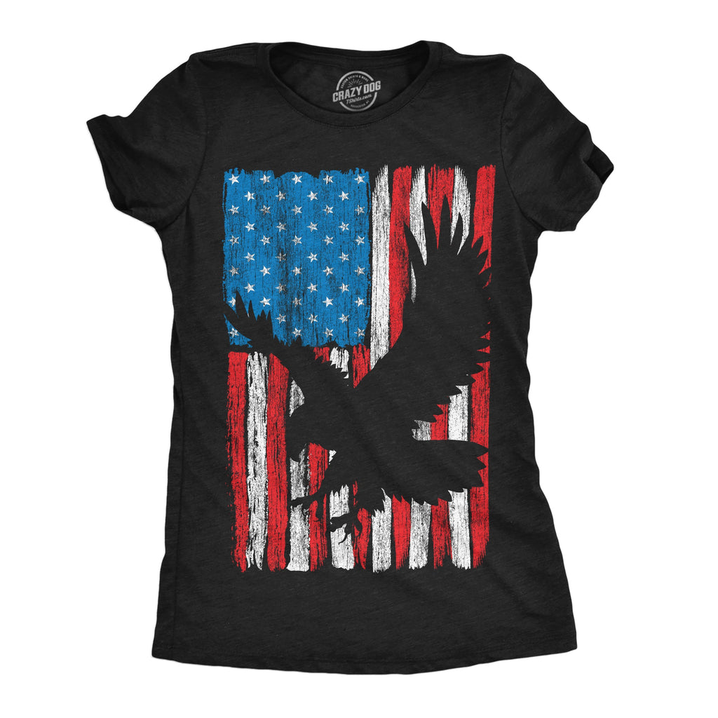 Eagle In Flag Women's T Shirt product image 1
