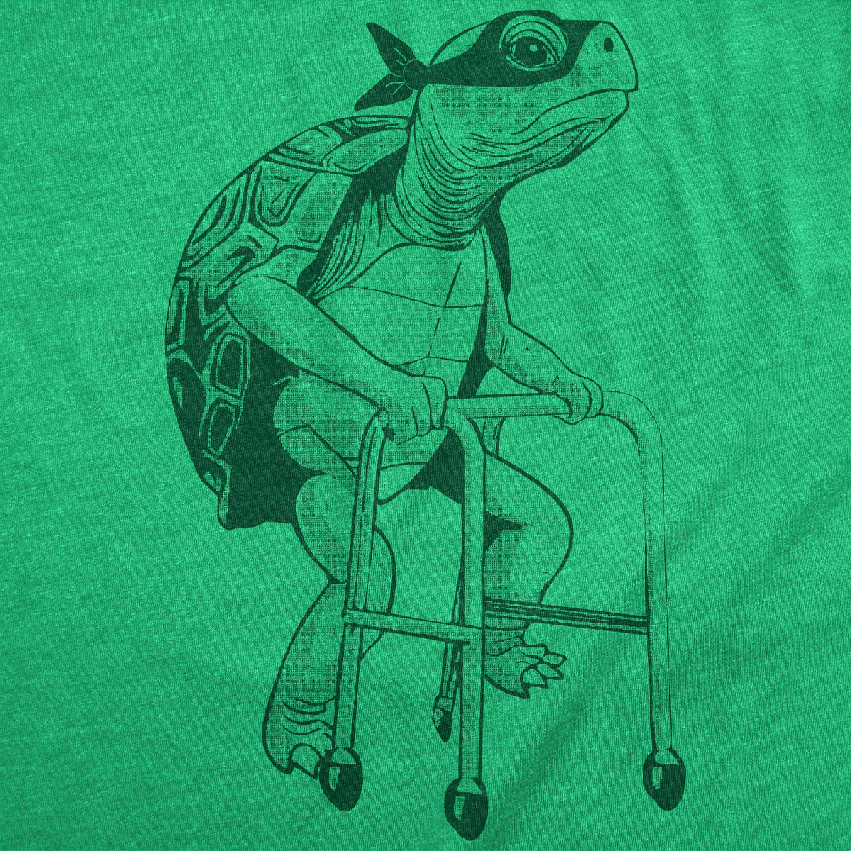 Elderly Ninja Tortoise Men's T Shirt product image 2