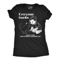 Everyone Sucks Except For This Fucking Awesome Cat Women's product image 1