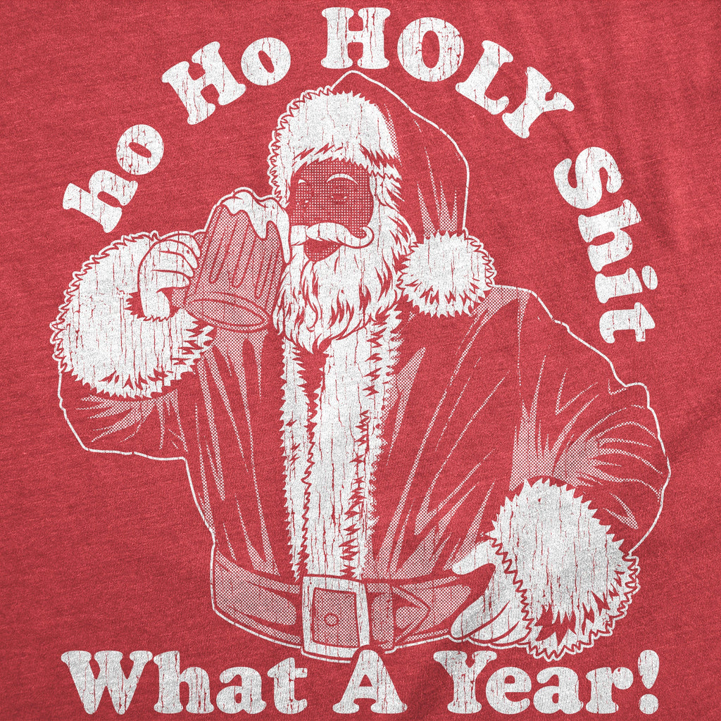 Ho Ho Holy Shit What A Year Men's T Shirt product image 3