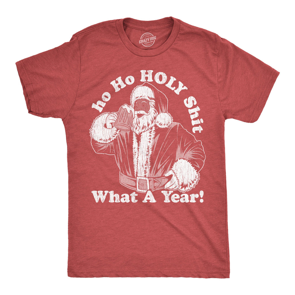 Ho Ho Holy Shit What A Year Men's T Shirt product image 1