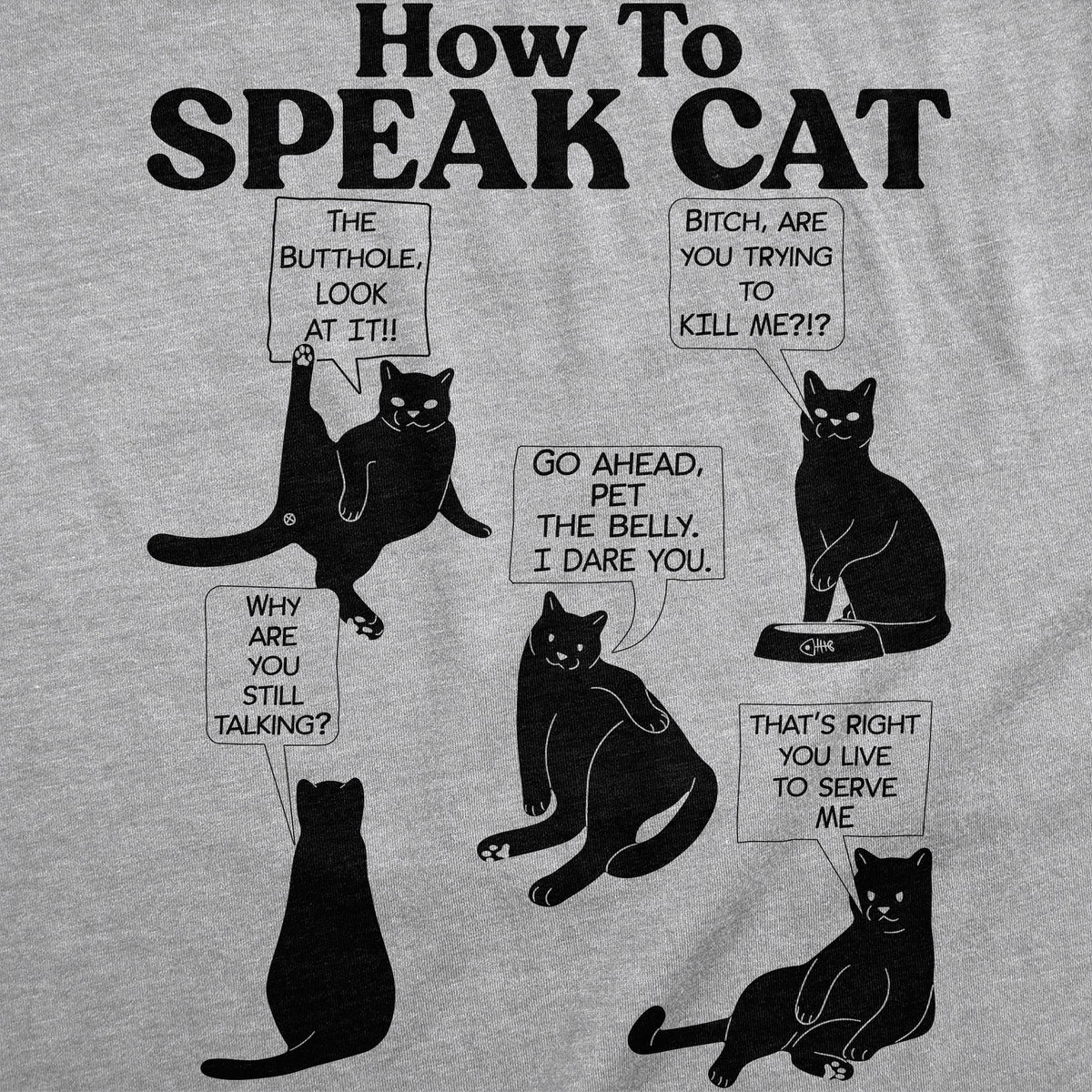 How To Speak Cat Men's T Shirt product image 3