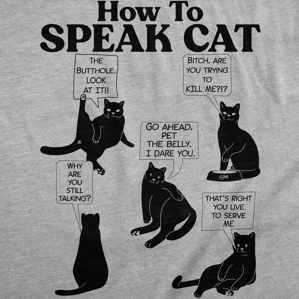 How To Speak Cat Women's T Shirt product image 2