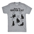 How To Speak Cat Men's T Shirt product image 1