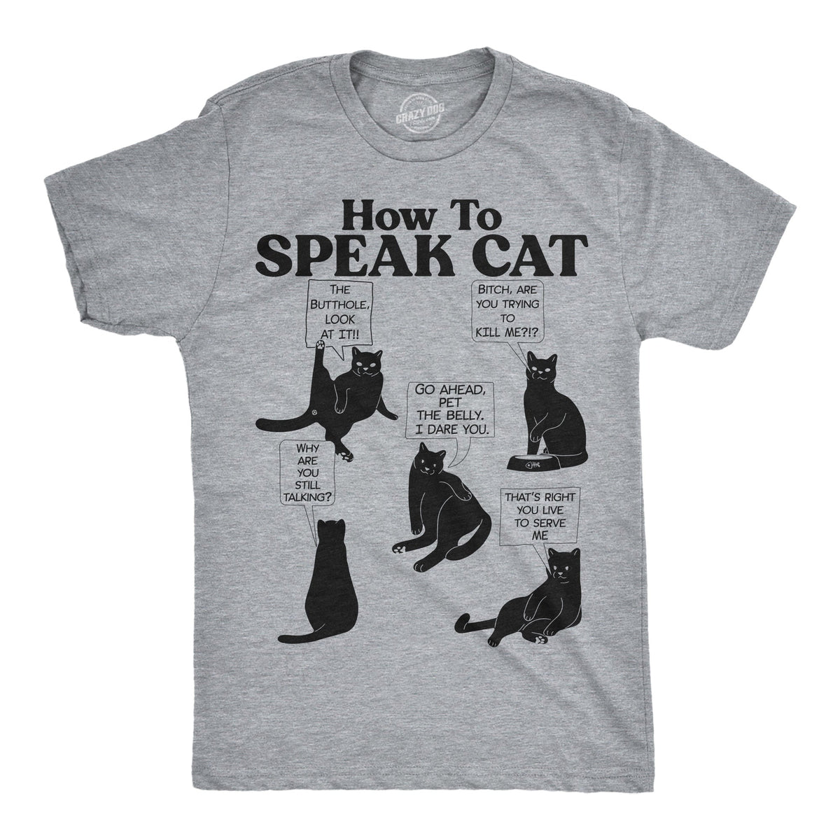 How To Speak Cat Men's T Shirt product image 1