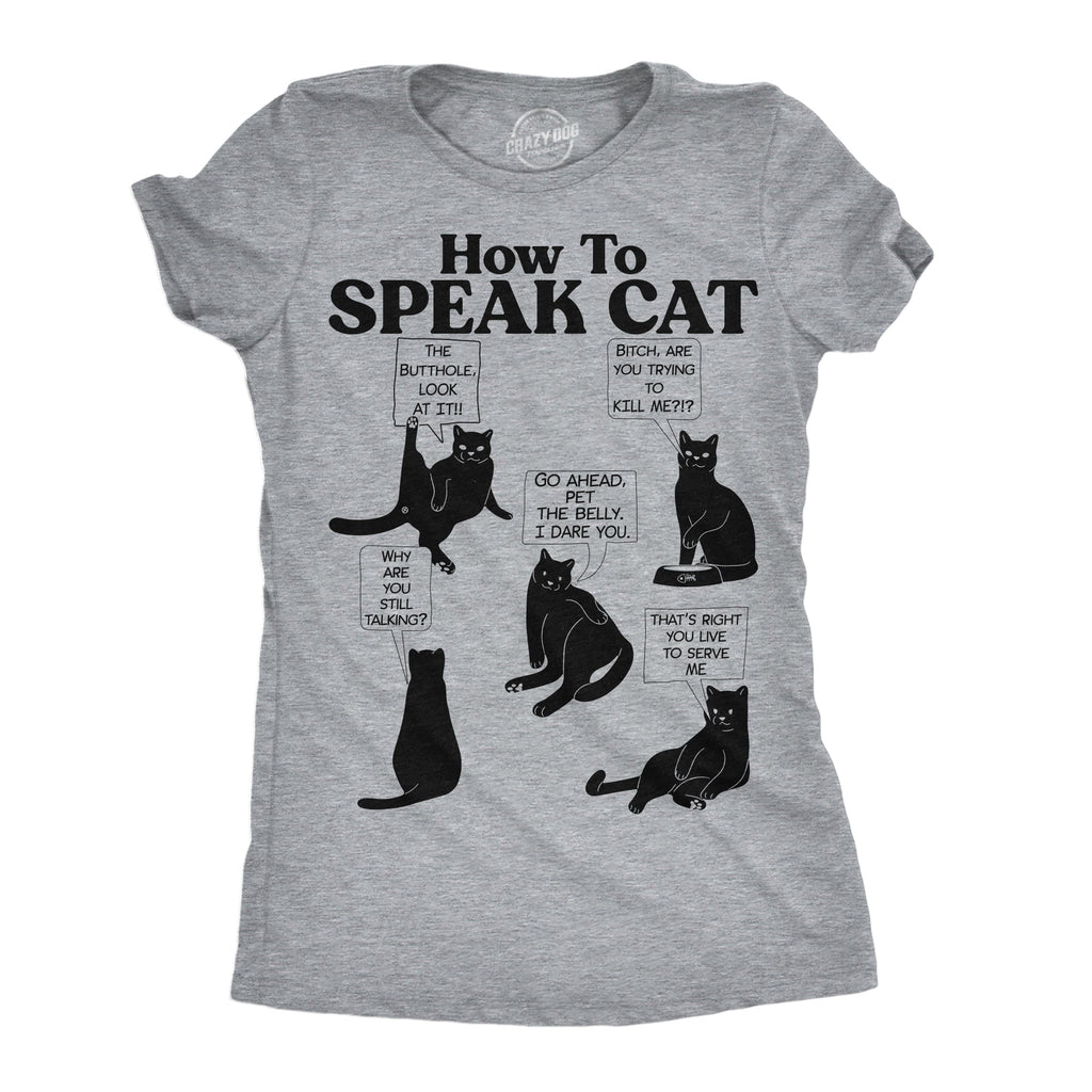 How To Speak Cat Women's T Shirt product image 1