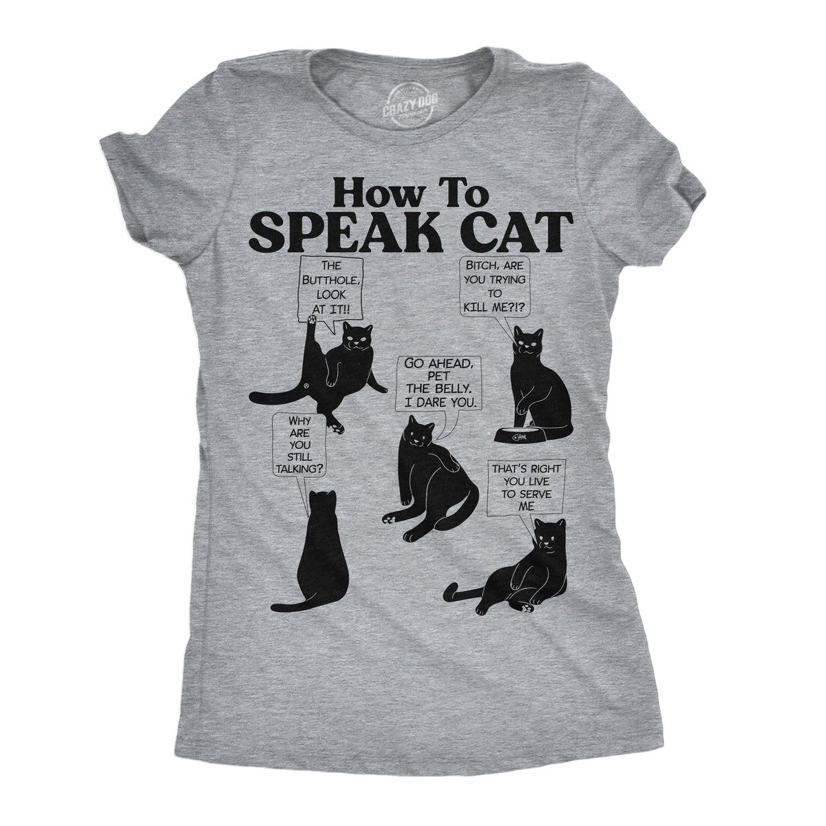 How To Speak Cat Women's T Shirt product image 1