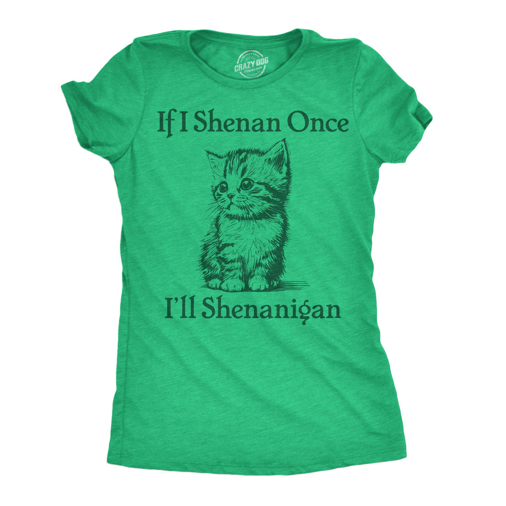 If I Shenan Once Ill Shenangian Women's T Shirt product image 1