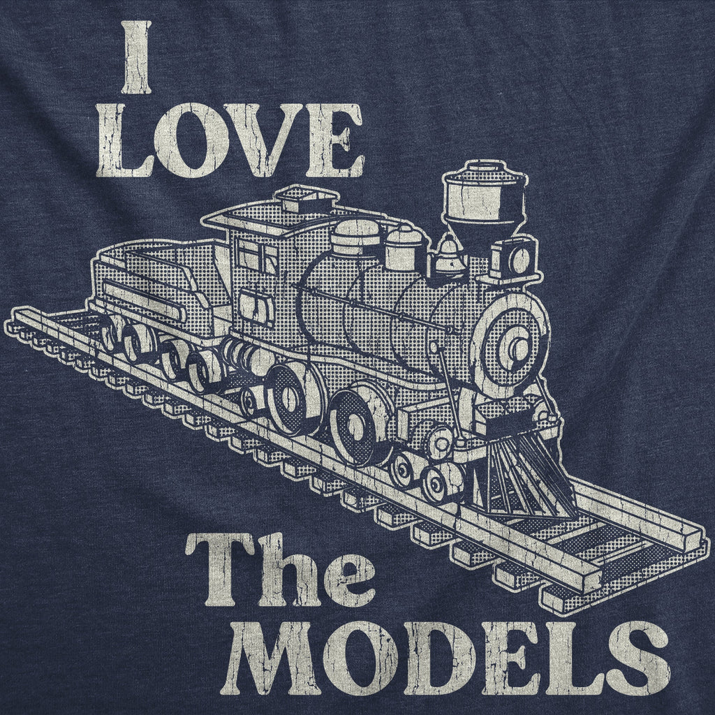 I Love The Models Men's T Shirt product image 2