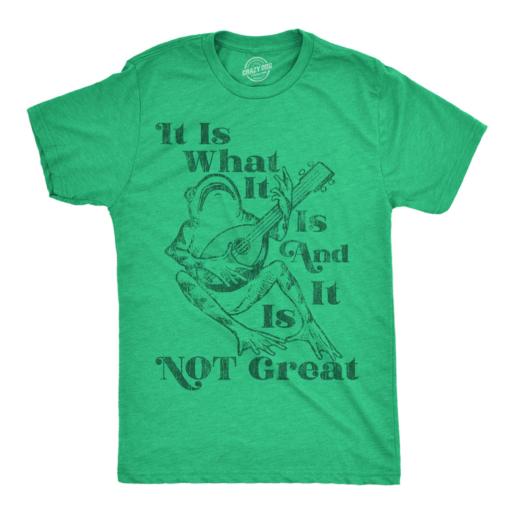 It Is What It Is And It Is Not Great Men's T Shirt product image 1
