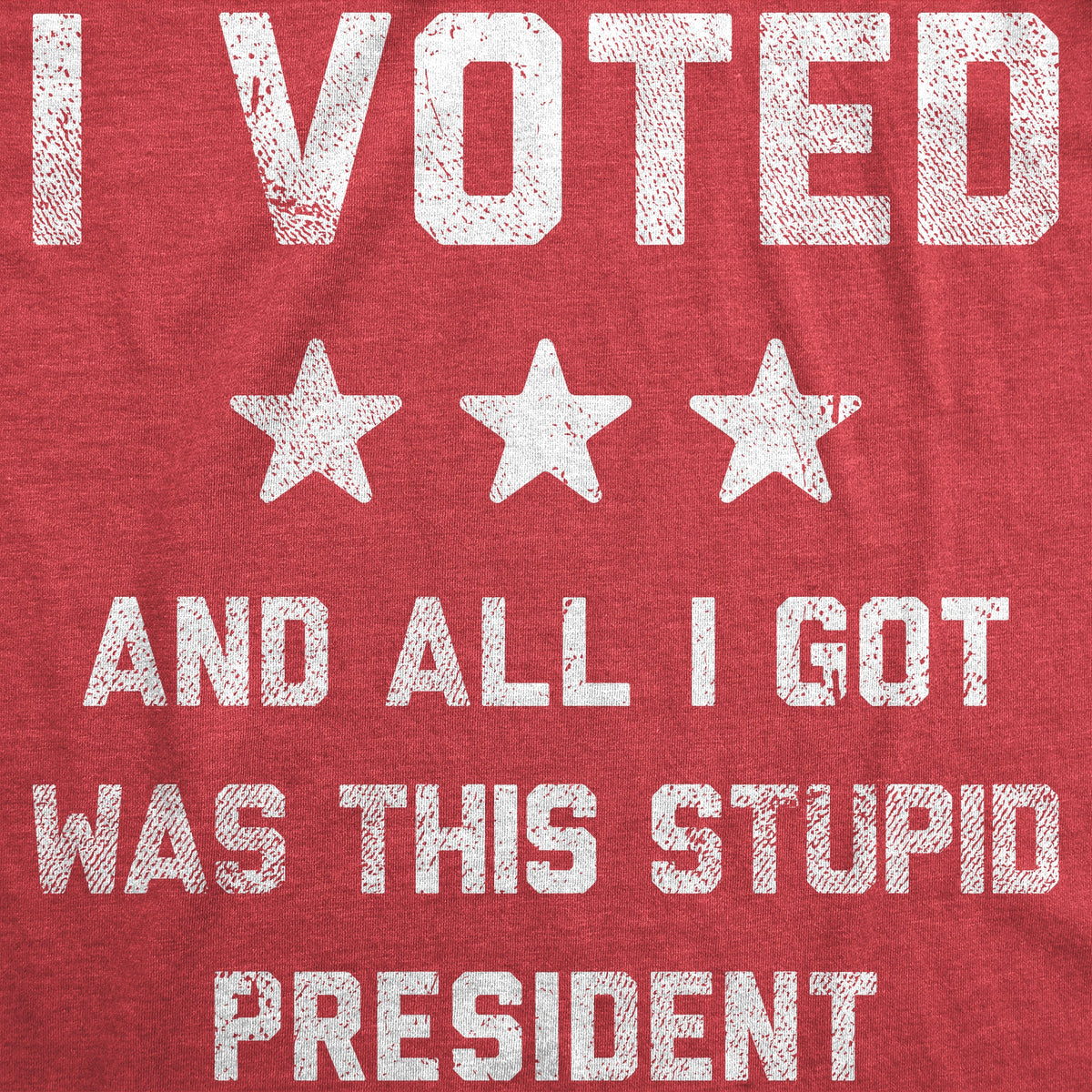 I Voted And All I Got Was This Stupid President Men's T product image 5