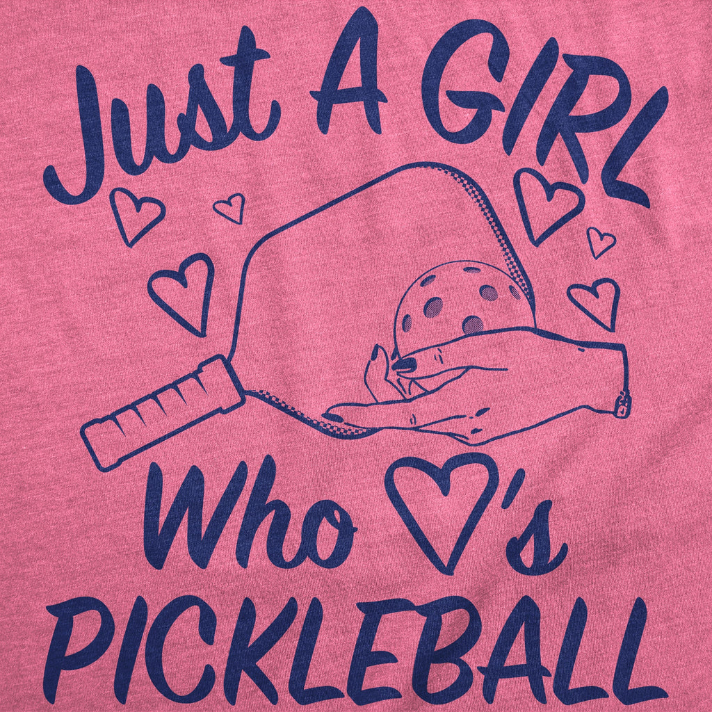 Just A Girl Who Loves Pickleball Women's T Shirt product image 2