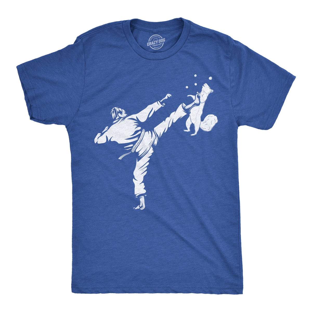 Karate Kicked Squirrel Men's T Shirt product image 1