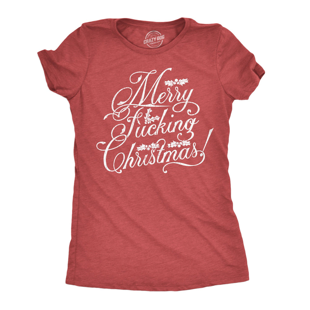 Merry Fucking Christmas Women's T Shirt product image 1