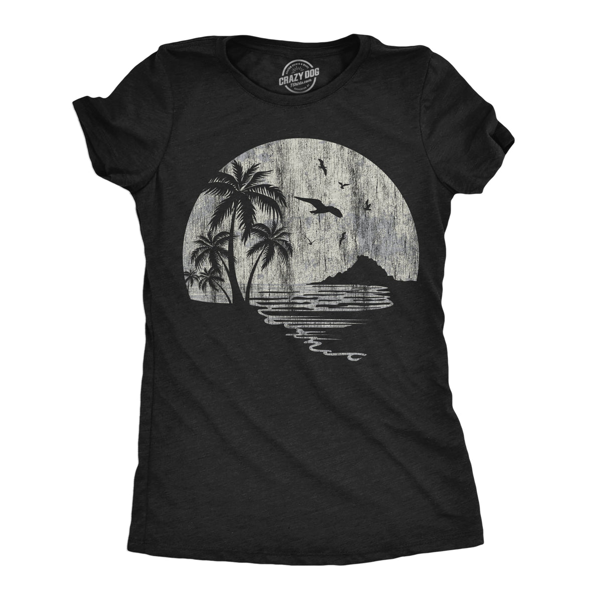 Moon Beach Women's T Shirt product image 1