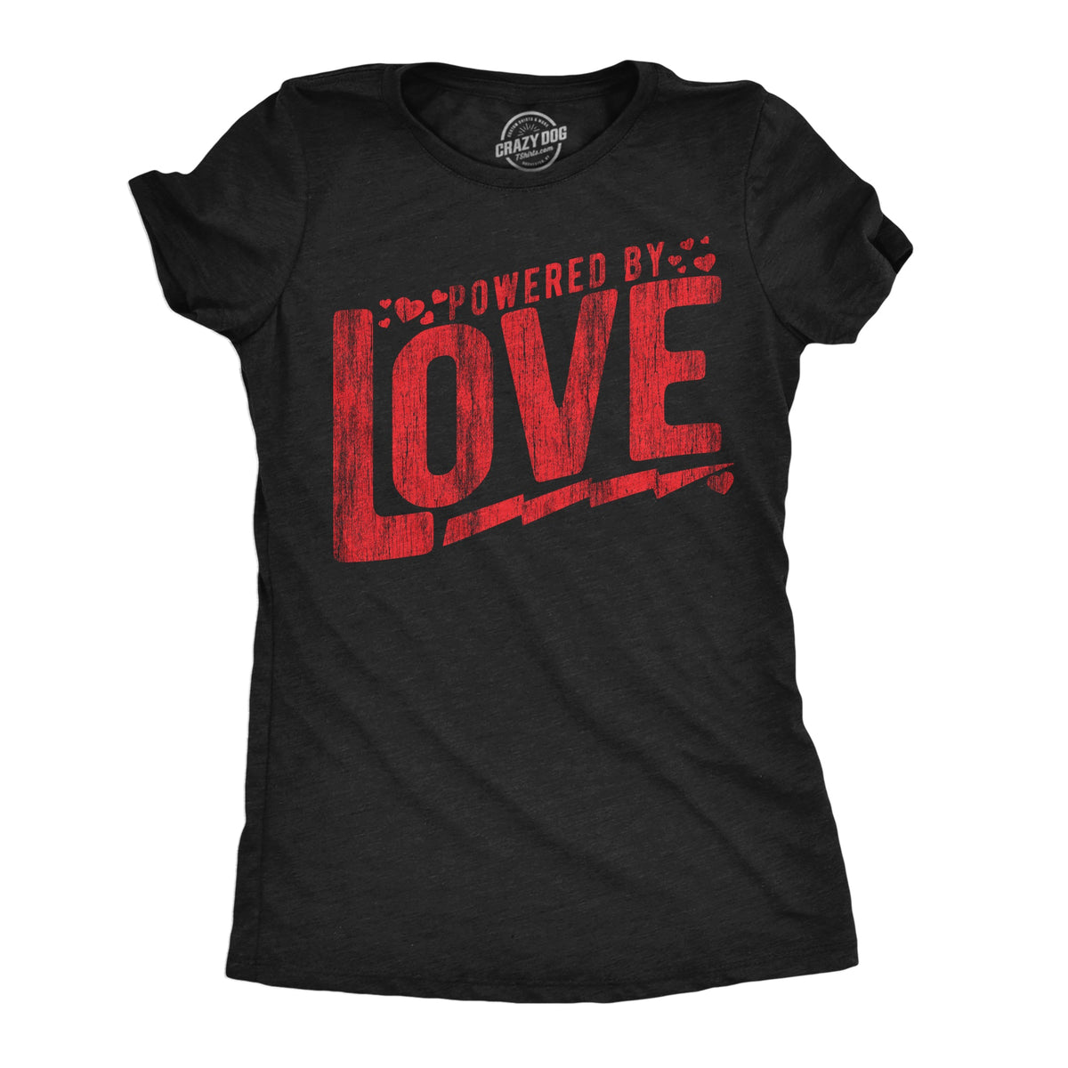 Powered By Love Women's T Shirt product image 1
