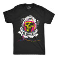Rainbow Astronaut Skull Men's T Shirt product image 1