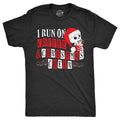 I Run On Coffee And Christmas Cheer Men's T Shirt product image 1