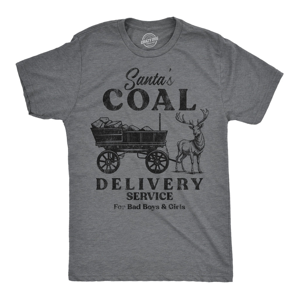 Santas Coal Delivery Service Men's T Shirt product image 1