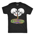 Skull Rainbow Puddle Men's T Shirt product image 1