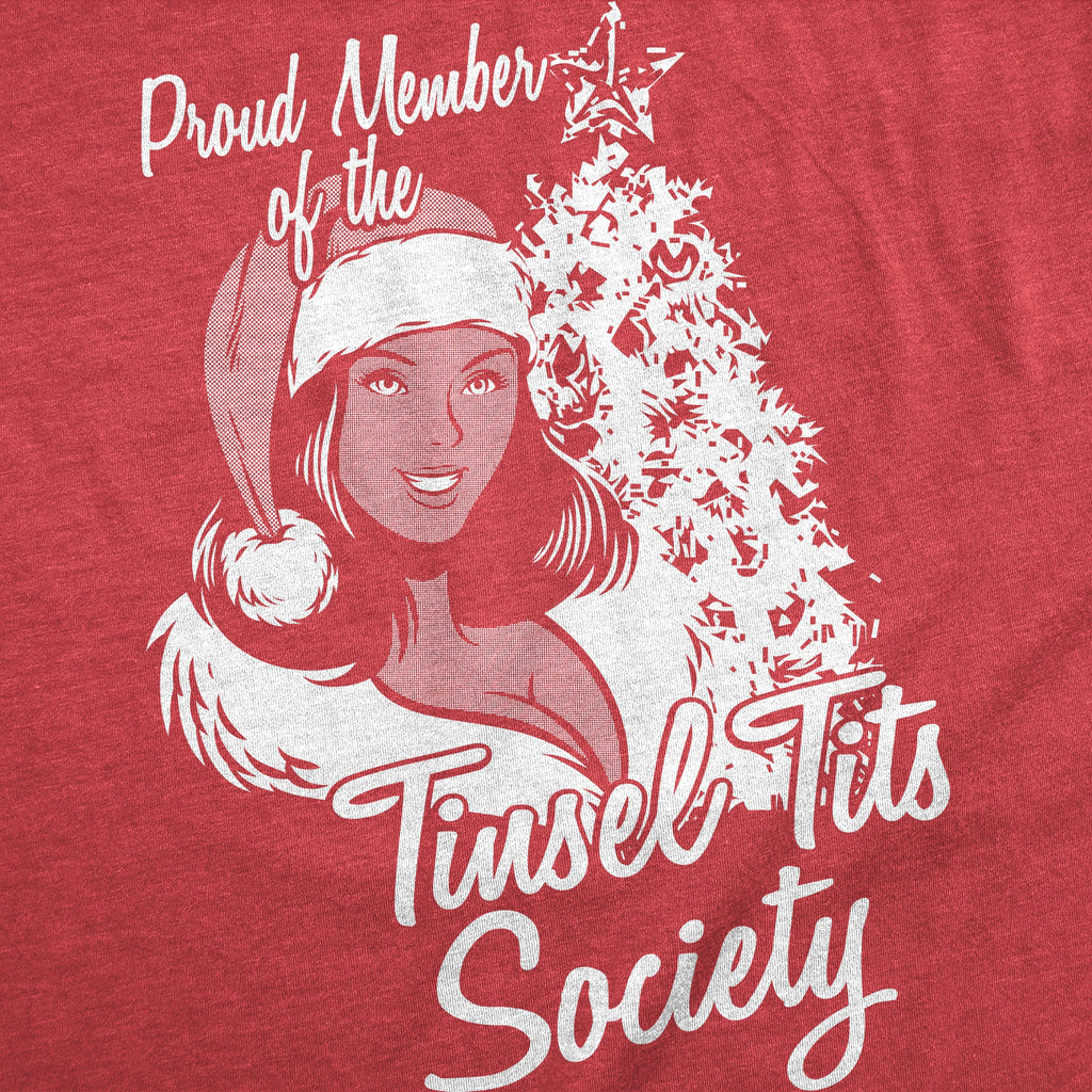 Proud Member Of The Tinsel Tits Society Women's T Shirt product image 2