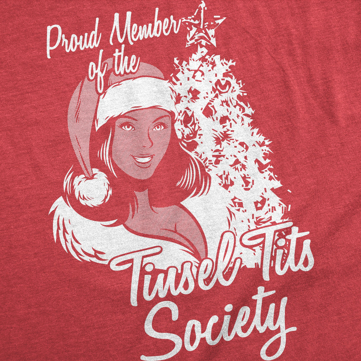 Proud Member Of The Tinsel Tits Society Women's T Shirt product image 2