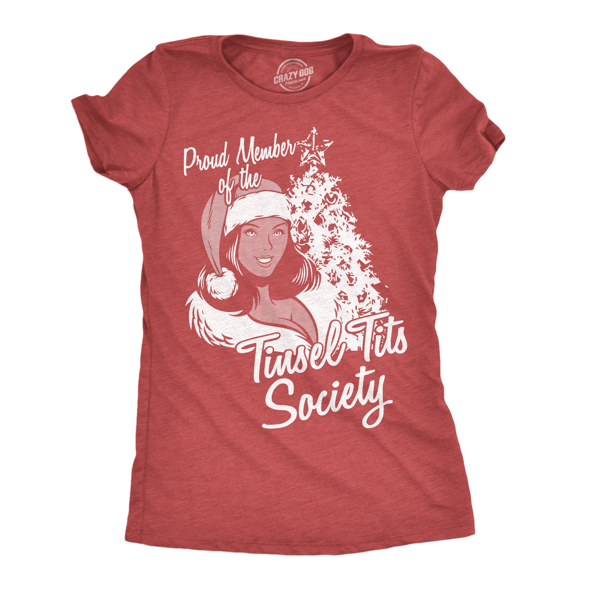 Proud Member Of The Tinsel Tits Society Women's T Shirt product image 1