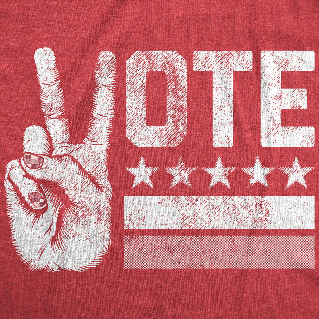 Vote Peace Hand Men's T Shirt product image 3