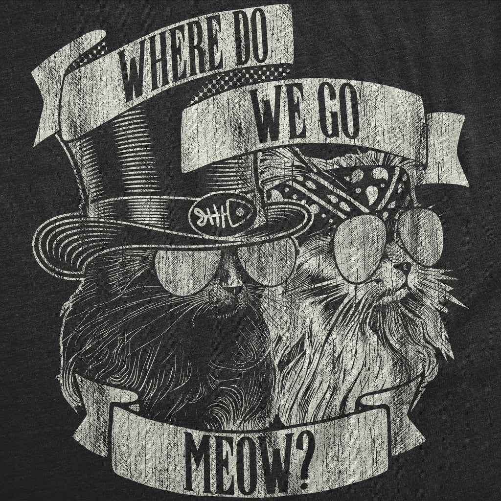 Where Do We Go Meow Women's T Shirt product image 2